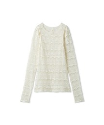styling/ | ラッフルレース2WAYシアートップス(Tシャツ/カットソー)