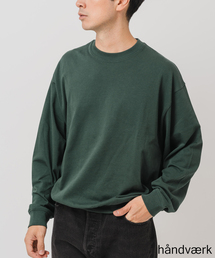handvaerk (ハンドバーク) 別注 クルー ネック ロングスリーブ Tシャツ
