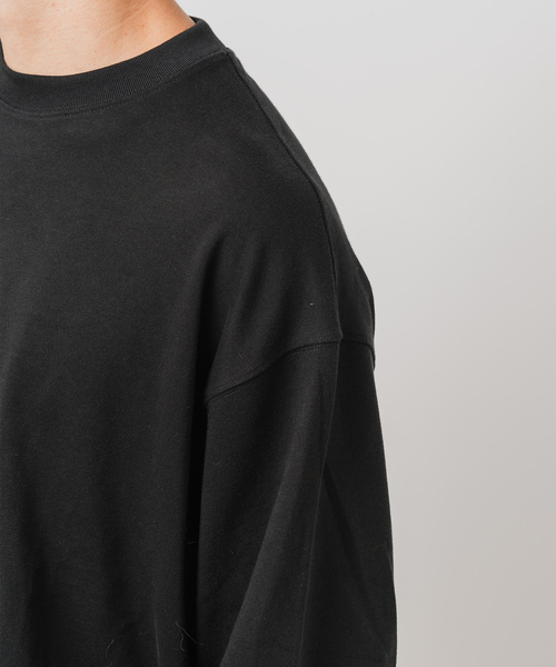 handvaerk（ハンドバーク）の「handvaerk (ハンドバーク) 別注 クルー ネック ロングスリーブ Tシャツ（Tシャツ/カットソー・メンズ・グリーン/ブラック・LARGE/MEDIUM/SMALL）」の11枚目の写真