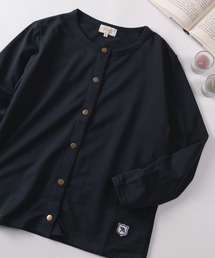 Arnold Palmer（アーノルドパーマー）の「【76】【Arnold Palmer/アーノルドパーマー】ワンポイント ピスネーム スナップカーディガン（カーディガン/ボレロ）」