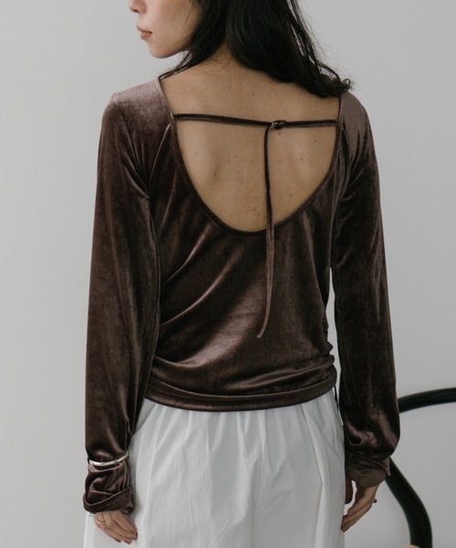 カップインベロアトップス OUR WACOAL×anuans】カップインベロアトップス