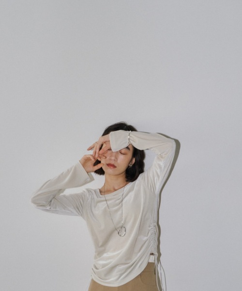 カップインベロアトップス OUR WACOAL×anuans】カップインベロアトップス