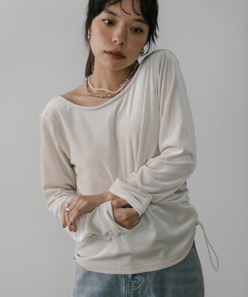カップインベロアトップス（Tシャツ/カットソー）｜DRWCYS