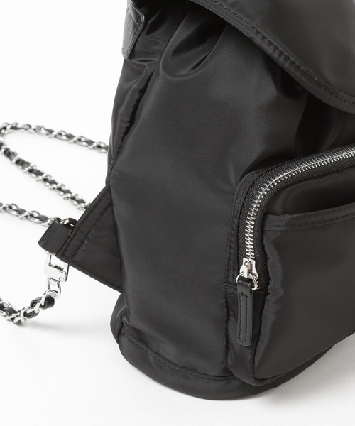 LOWRYS FARM（ローリーズファーム）の「チェーンショルダーリュック　600865（ショルダーバッグ・レディース・ブラック・FREE）」の18枚目の写真