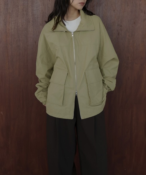 ジャケット・アウター 21ss kolor Hybrid Blouson kolor】DOUBLE COLLAR BLOUSON -Amanojak.