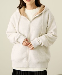 nAvy 裏シャギージップパーカ