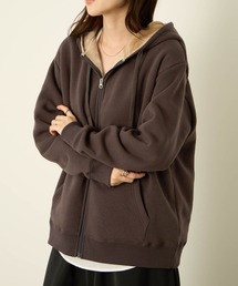 nAvy 裏シャギージップパーカ