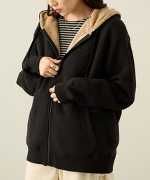 nAvy 裏シャギージップパーカ