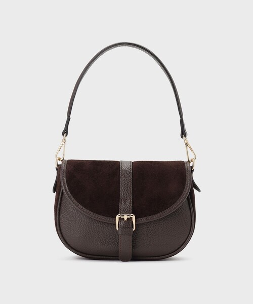 GRACE CONTINENTAL（グレースコンチネンタル）の「BIANCHINI スウェードバッグ（ショルダーバッグ・レディース・ブラウン・FREE）」の5枚目の写真