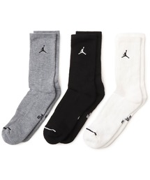 JORDAN BRAND(ジョーダンブランド)のJORDAN BRAND U J ED CUSH POLY CREW 3PR 144 / ジョーダン ブランド ジョーダン ED CUSH POLY クルー ソックス 3PR 144 / NIKE【SP】(ソックス/靴下)