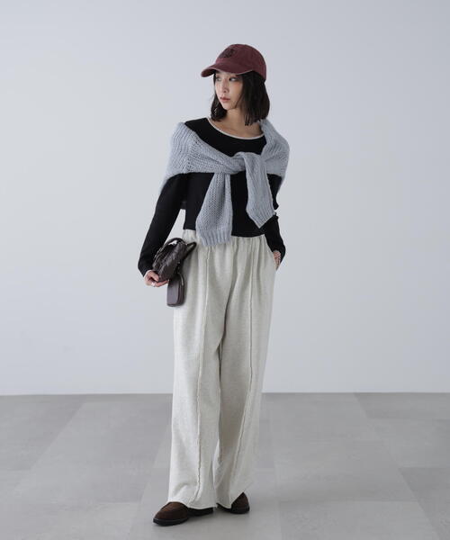 FREE'S MART（フリーズマート）の「◆コンパクトフリルカットソー（Tシャツ/カットソー・レディース・ブラック/グレー/ホワイト・FREE）」の11枚目の写真