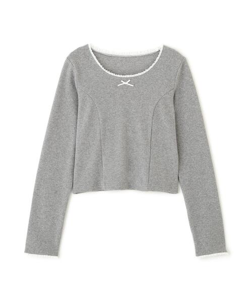 FREE'S MART（フリーズマート）の「◆コンパクトフリルカットソー（Tシャツ/カットソー・レディース・ブラック/グレー/ホワイト・FREE）」の13枚目の写真