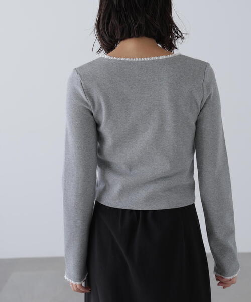 FREE'S MART（フリーズマート）の「◆コンパクトフリルカットソー（Tシャツ/カットソー・レディース・ブラック/グレー/ホワイト・FREE）」の20枚目の写真