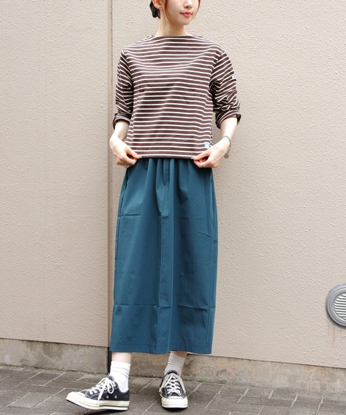 THOUSAND MILE(サウザンドマイル)の「THOUSAND MILE/サウザンドマイル ジップブルゾン&Tシャツ&スカート セットアップ ZIP BLOUSON&T-SHIRT&SKIRT SET UP(3点セット)(セットアップ・レディース・チャコールグレー/ブルー/ブラック・FREE)」の9枚目の写真