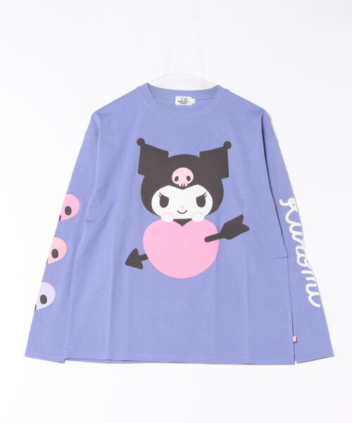 sanrio(サンリオ)の「親子お揃い サンリオ 発泡キャラクターロンT 1040A(Tシャツ/カットソー・メンズ・パープル/スカイブルー系1/その他24/その他25・M/L/S)」の5枚目の写真