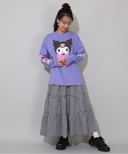 sanrio(サンリオ)の「親子お揃い サンリオ 発泡キャラクターロンT 1040A(Tシャツ/カットソー・メンズ・パープル/スカイブルー系1/その他24/その他25・M/L/S)」の10枚目の写真