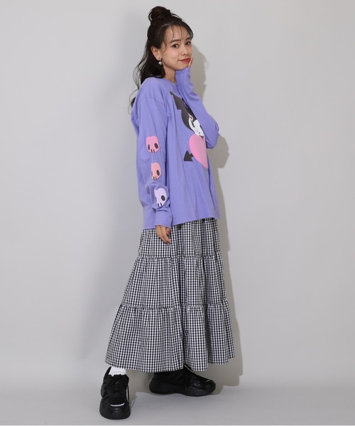 sanrio(サンリオ)の「親子お揃い サンリオ 発泡キャラクターロンT 1040A(Tシャツ/カットソー・メンズ・パープル/スカイブルー系1/その他24/その他25・M/L/S)」の9枚目の写真
