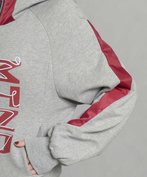 MARECHAL TERRE（マルシャルテル）の「ロゴフーディー（パーカー・レディース・アイボリー/グレー/ブラック/ブラウン・MEDIUM）」の18枚目の写真