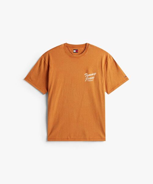 tommy jeans(トミー ジーンズ)の「リラックスノベルティTシャツ(Tシャツ/カットソー・メンズ・ブラウン系その他/オレンジ系その他3・LARGE/MEDIUM/SMALL/X-LARGE/X-SMALL)」の10枚目の写真