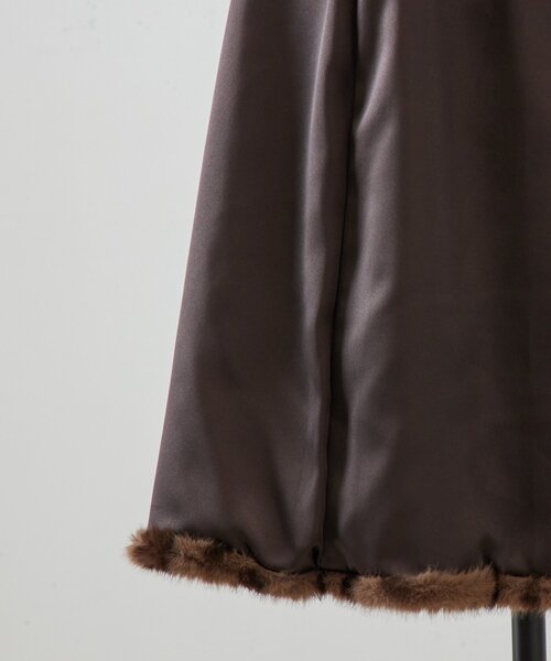 BEARDSLEY（ビアズリー）の「《15 quinze》レオパードファースカート（スカート・レディース・ブラウン・FREE）」の22枚目の写真