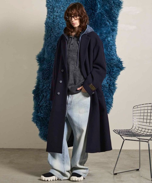 UNISEX》10.5oz Wide Straight Denim Pants/10.5オンスワイド