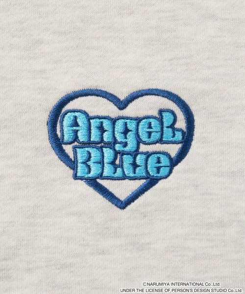 ANGEL BLUE】別注 エンジェルブルー グラフィック刺繍ジップアップ