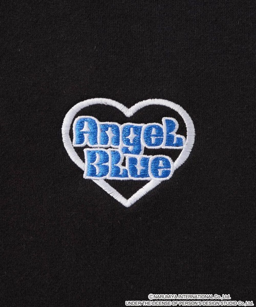 ANGEL BLUE】別注 エンジェルブルー グラフィック刺繍ジップアップ