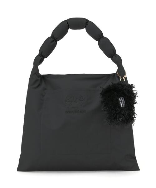 anna sui nyc(アナ スイ エヌ ワイ シー)の「anna sui nyc/アナ スイ エヌワイシー/『×寺田てら』TERAリバーシブルバッグ(トートバッグ・レディース・パープル/ブラック・F)」の9枚目の写真