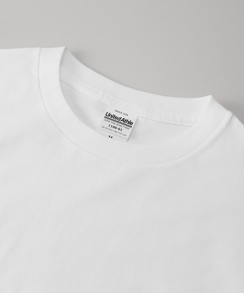 United Athle(ユナイテッドアスレ)の「【United Athle】6.5オンス ファインジャージー Tシャツ 1100(Tシャツ/カットソー・レディース・ブラウン/ブラック/チャコールグレー/ダークグリーン/ホワイト/ネイビー/アイボリー/サックスブルー/スミクロ/インディゴブルー/ダークグレー/ダークブルー/ライトグリーン/オフホワイト/バーガンディー・M/L/XL/S)」の16枚目の写真