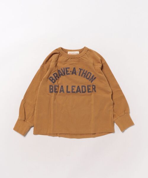 aimoha（アイモハ）の「【aimoha-KIDS-】キッズ　ロゴスウェット（スウェット・キッズ・グレー/イエロー/ダークグレー・90/100/110/120/130）」の7枚目の写真