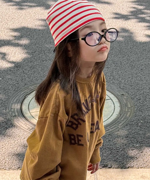 aimoha（アイモハ）の「【aimoha-KIDS-】キッズ　ロゴスウェット（スウェット・キッズ・グレー/イエロー/ダークグレー・90/100/110/120/130）」の18枚目の写真