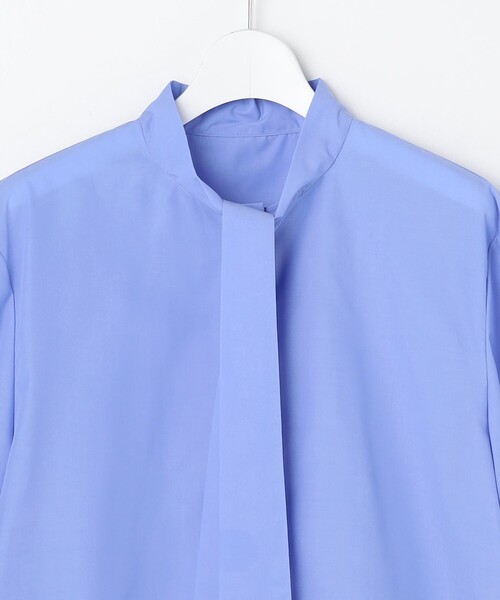 自由区(ジユウク)の「ナチュラルタッチボウタイ ブラウス(シャツ/ブラウス・レディース・ブラック系/サックスブルー系/アイボリー系・46/44)」の13枚目の写真