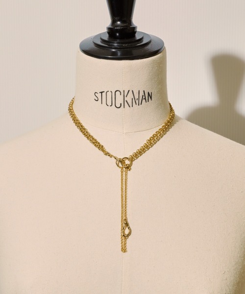 Soierie(ソワリー)の「ヘア アート ラリエット / Hair art lariat(ネックレス・レディース・シルバー/ゴールド・FREE)」の1枚目の写真