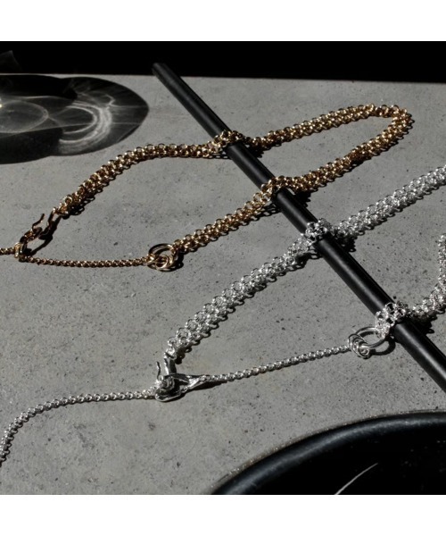 Soierie(ソワリー)の「ヘア アート ラリエット / Hair art lariat(ネックレス・レディース・シルバー/ゴールド・FREE)」の4枚目の写真