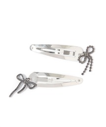 repipi armario | 【2個SET】リボンパッチンピン(ヘアピン)