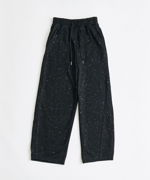 OLIVE des OLIVE（オリーブデオリーブ）の「ファー付きスウェットパンツ（スウェットパンツ・レディース・ブラック/オートミール/その他・FREE）」の14枚目の写真