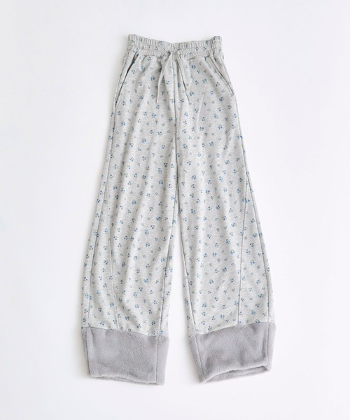 OLIVE des OLIVE（オリーブデオリーブ）の「ファー付きスウェットパンツ（スウェットパンツ・レディース・ブラック/オートミール/その他・FREE）」の15枚目の写真