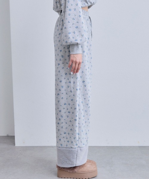 OLIVE des OLIVE（オリーブデオリーブ）の「ファー付きスウェットパンツ（スウェットパンツ・レディース・ブラック/オートミール/その他・FREE）」の18枚目の写真