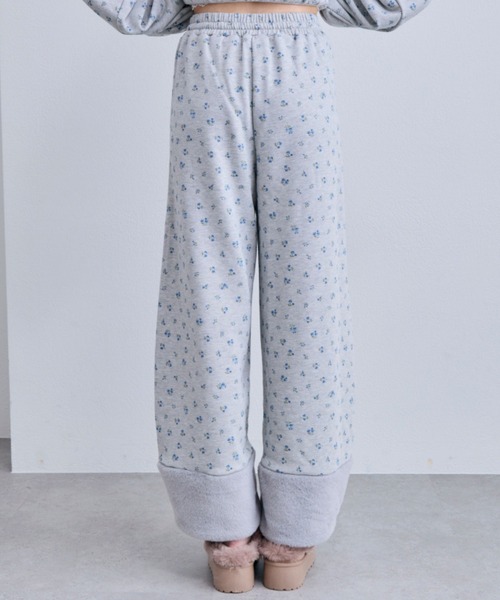 OLIVE des OLIVE（オリーブデオリーブ）の「ファー付きスウェットパンツ（スウェットパンツ・レディース・ブラック/オートミール/その他・FREE）」の19枚目の写真