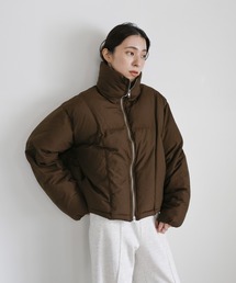 ダブルジップファイバーショートダウン