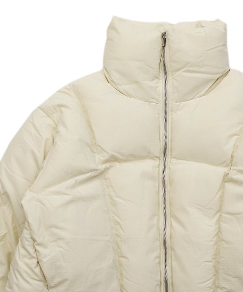 ダブルジップファイバーショートダウン（ダウンジャケット/コート