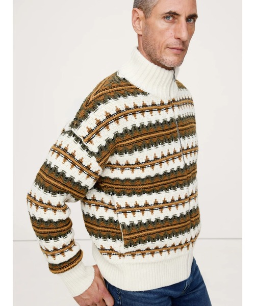 Banana Republic(バナナリパブリック)の「フェアアイル メリノブレンド ニット ジャケット(カーディガン/ボレロ・メンズ・マルチ・XL/L/M/S)」の1枚目の写真