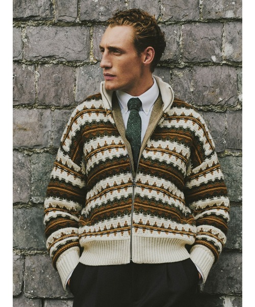 Banana Republic(バナナリパブリック)の「フェアアイル メリノブレンド ニット ジャケット(カーディガン/ボレロ・メンズ・マルチ・XL/L/M/S)」の3枚目の写真