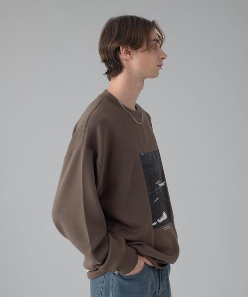 BROWNY(ブラウニー)の「BROWNY/アクセ付きフォトグラフィックプルオーバー(スウェット・メンズ・ブラック/サックスブルー/ホワイト/ブラウン・MEDIUM/LARGE)」の19枚目の写真