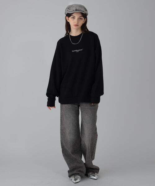 BROWNY(ブラウニー)の「BROWNY/アクセ付きフォトグラフィックプルオーバー(スウェット・メンズ・ブラック/サックスブルー/ホワイト/ブラウン・MEDIUM/LARGE)」の14枚目の写真