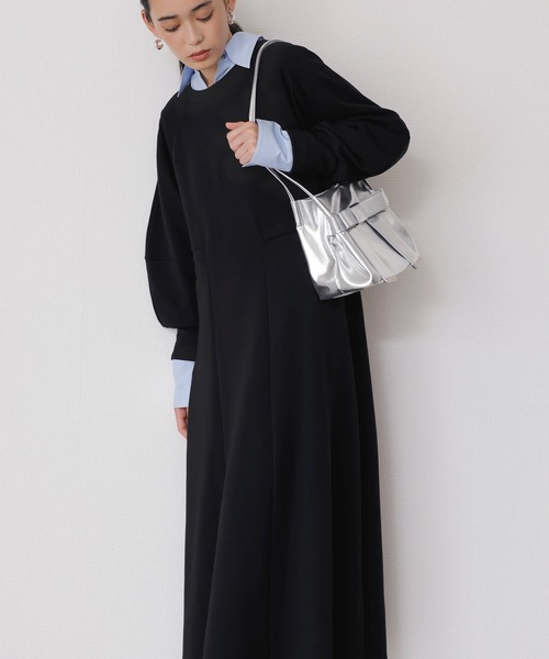 VIS（ビス）の「【復刻/WEB限定】リボンミニトートバッグ（トートバッグ・レディース・シルバー/ブラック・FREE）」の9枚目の写真