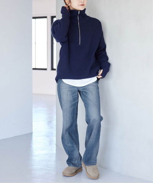 Healthy denim（ヘルシーデニム）の「《追加》Healthy denim/ヘルシーデニム SLOBE別注 フレアデニム LOUTS（デニムパンツ・レディース・ブルー・22cm/23cm/24cm/25cm）」の21枚目の写真