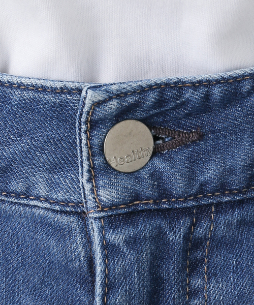 Healthy denim（ヘルシーデニム）の「《追加》Healthy denim/ヘルシーデニム SLOBE別注 フレアデニム LOUTS（デニムパンツ・レディース・ブルー・22cm/23cm/24cm/25cm）」の12枚目の写真