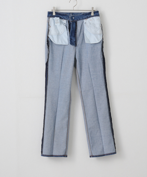 Healthy denim（ヘルシーデニム）の「《追加》Healthy denim/ヘルシーデニム SLOBE別注 フレアデニム LOUTS（デニムパンツ・レディース・ブルー・22cm/23cm/24cm/25cm）」の15枚目の写真