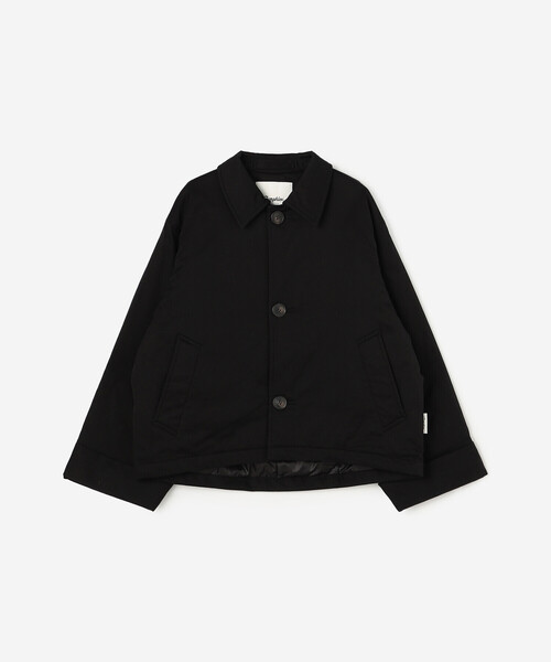 GYMPHLEX(ジムフレックス)の「Gymphlex | ツイル ショートコート WOMEN(その他アウター・レディース・ブラック/ベージュ・14/12)」の2枚目の写真